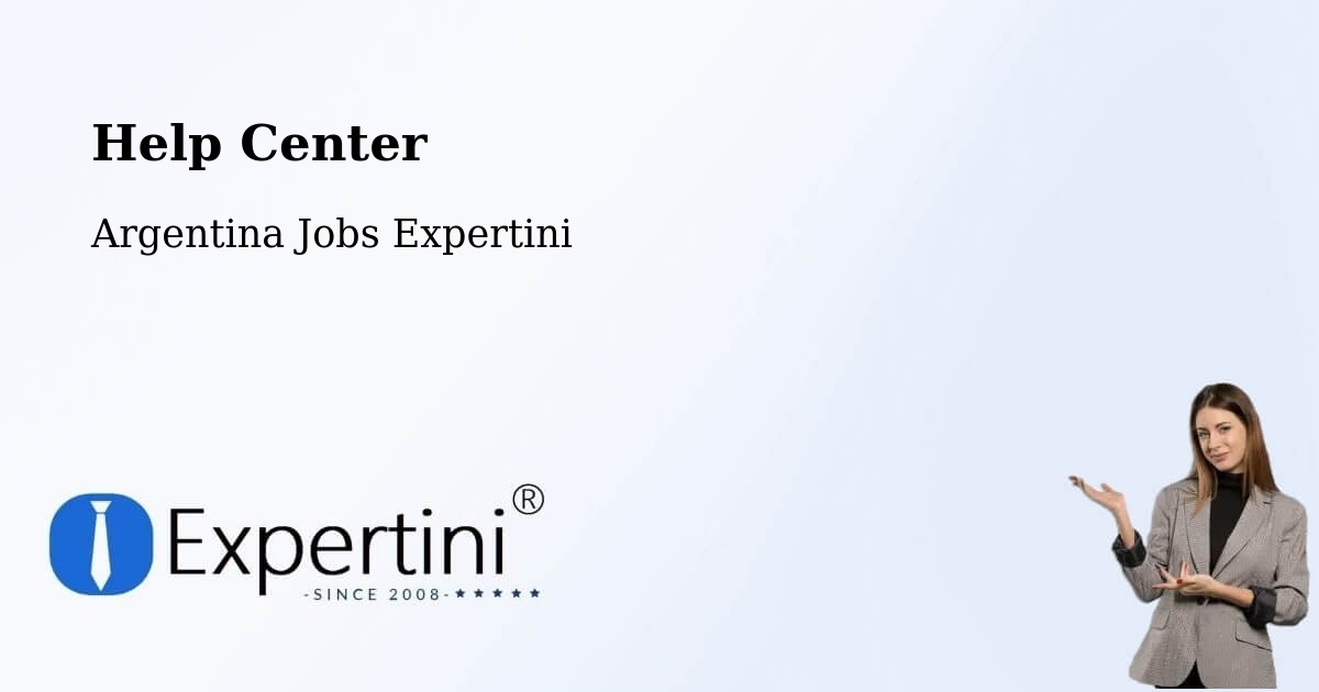 Help Center – Lonquimay - Argentina Jobs Expertini
